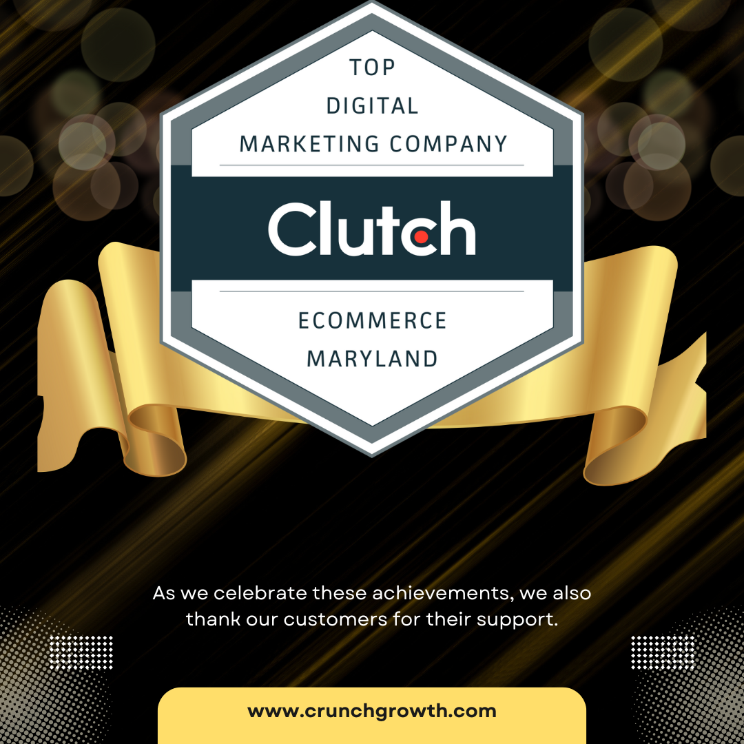 Crunchgrowth best ecommerce agency in maryland