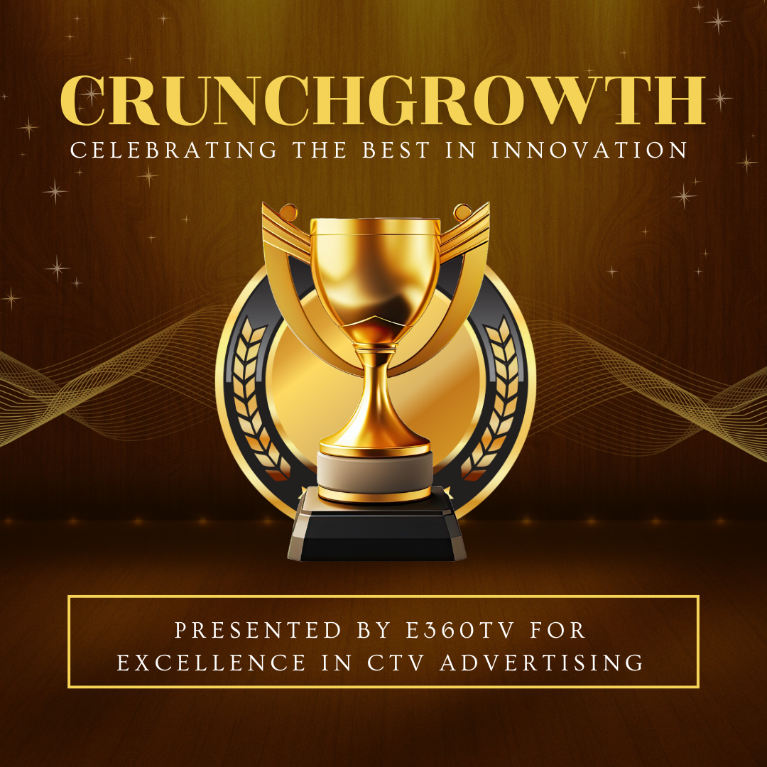 CrunchGrowth connected tv award